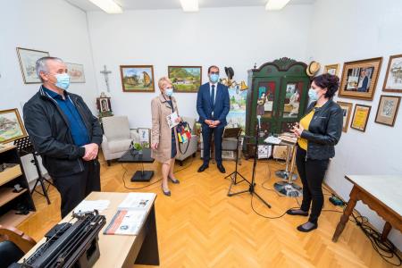 Odprtje spominske sobe zbiratelja in umetnika Antona Draba v Šentvidu pri Stični 6